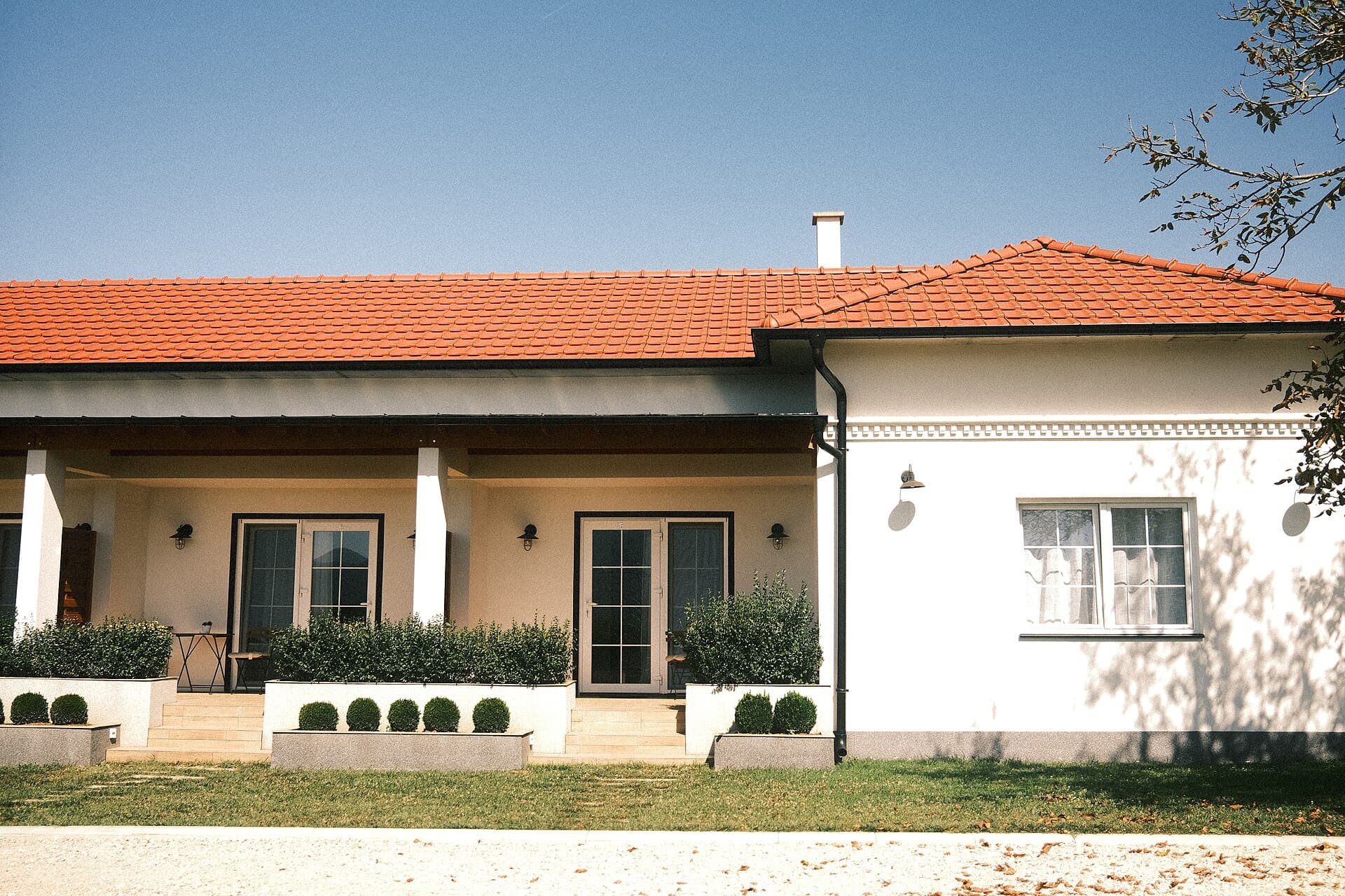 Modern house exterior